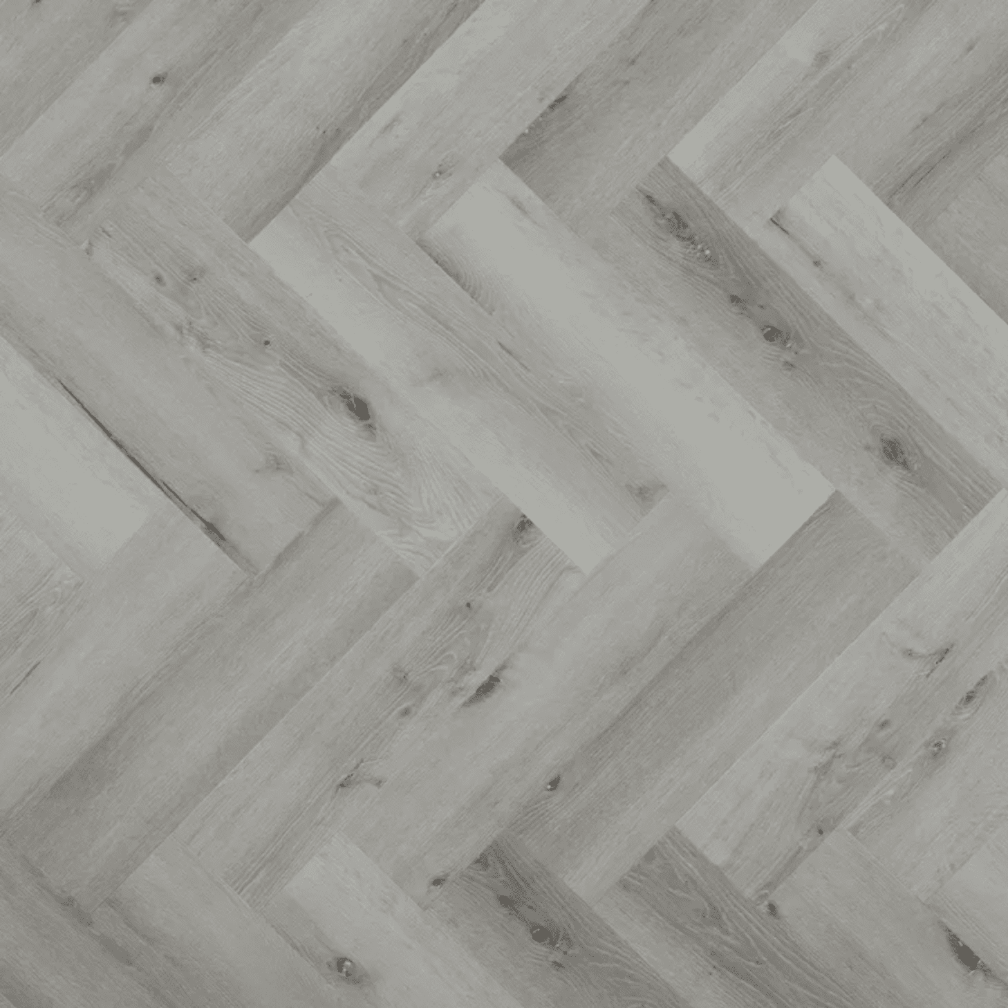 Boston Grey Herringbone Luxury Vinyl Click Flooring in grey tones.