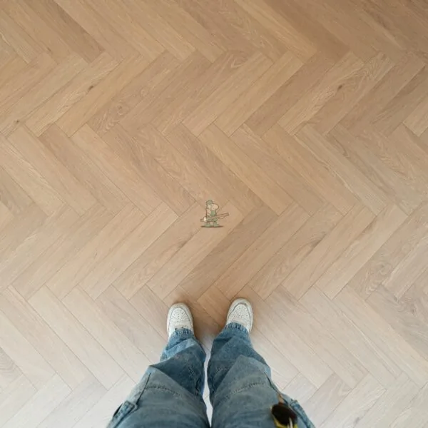 Craft 12mm Sunset Oak Herringbone AC5 Laminate Flooring
