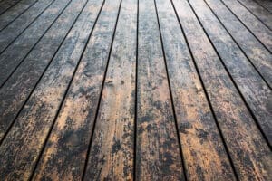 surface damaged planks