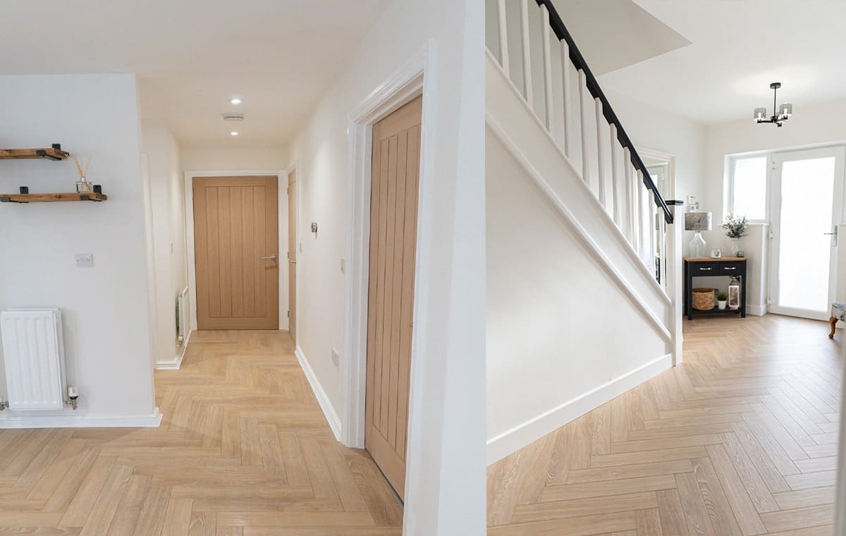 Laminate flooring for high-traffic areas