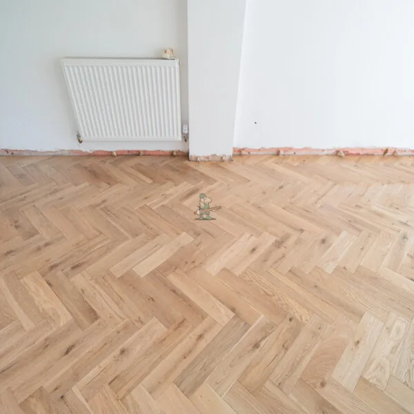 Natural Oak 15/4 x 90mm Heritage Herringbone Engineered Wood Flooring