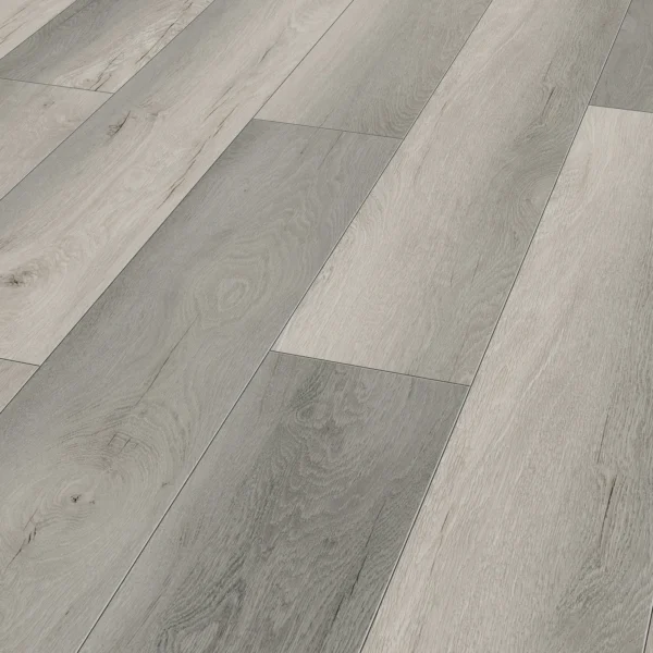 Premium 12mm Dusk Grey Oak AC5 Laminate Flooring