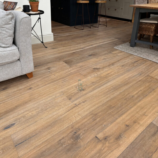 Nevada 14/3 x 190mm Antique Smoked Oak Engineered Wood Flooring