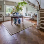 Cambridge Walden Oak 10/3 x 80mm Brushed & Lacquered Herringbone Engineered Wood Flooring