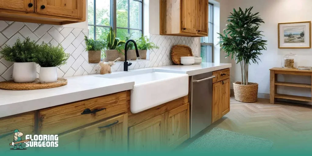 Chevron Backsplash for Your Kitchen