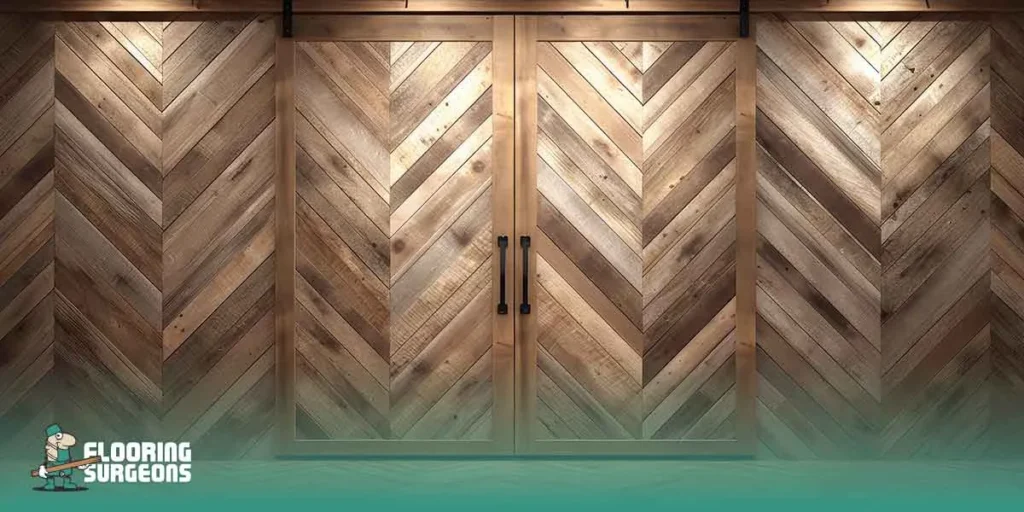 Chevron Barn Doors