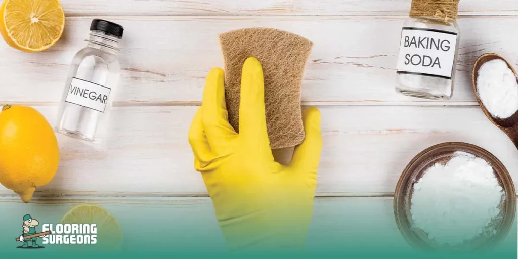 Cleaning LVT Flooring with Vinegar