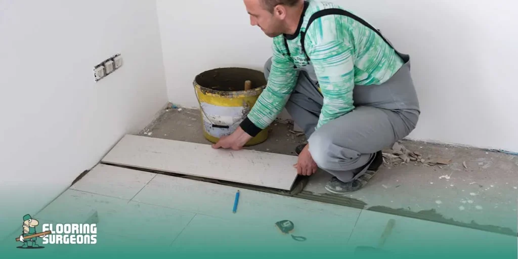 Glue down laminate flooring