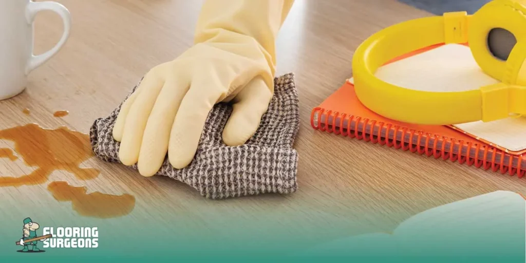 Clean Vinyl Plank Floors