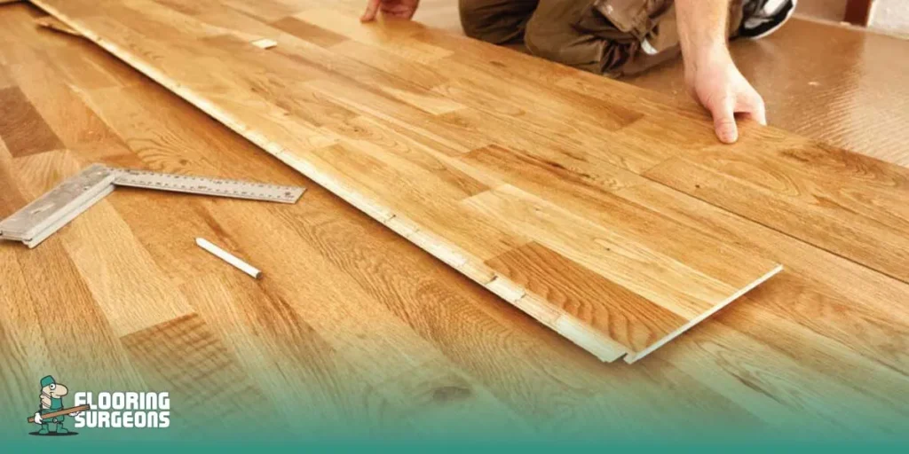 Installing laminate flooring