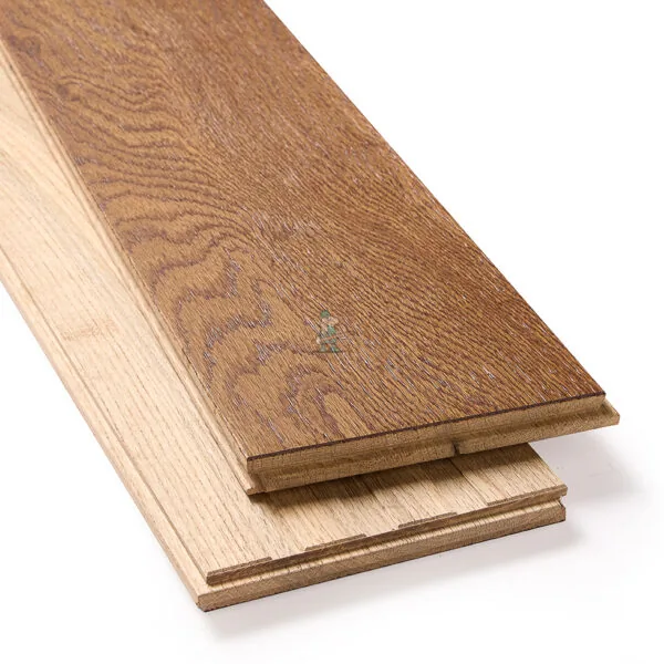 Alabama 150mm Double Smoked Oak Solid Wood Flooring