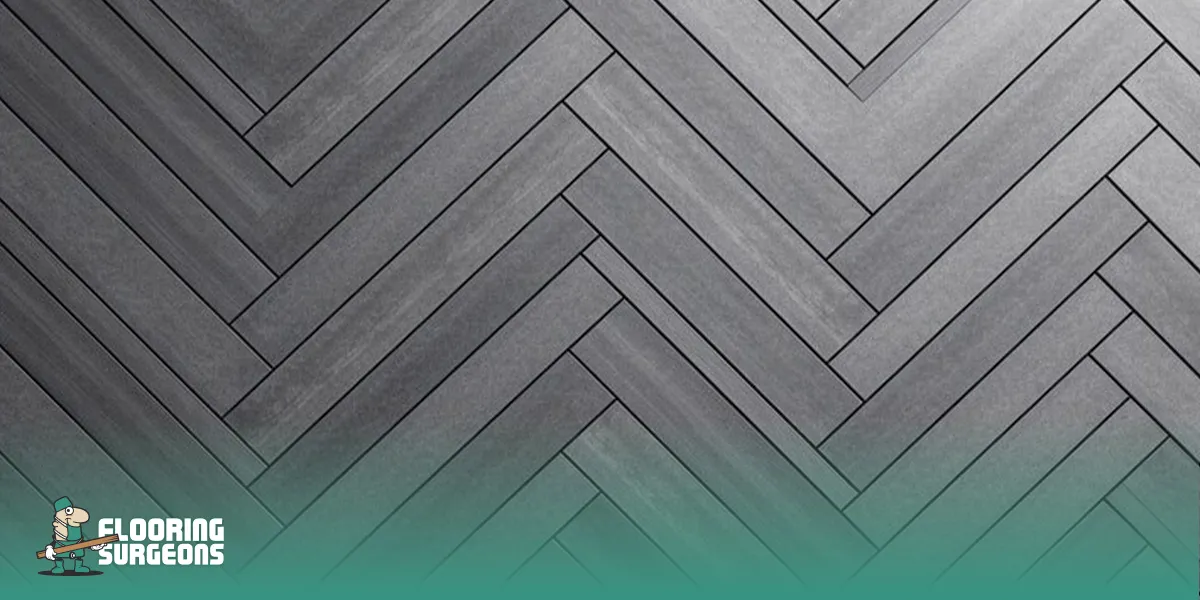 Scratch-Resistant Grey Laminate Herringbone
