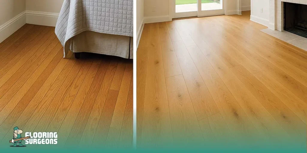 Narrow vs Wide Hardwood Planks Wide vs Narrow Planks for Different Room Sizes