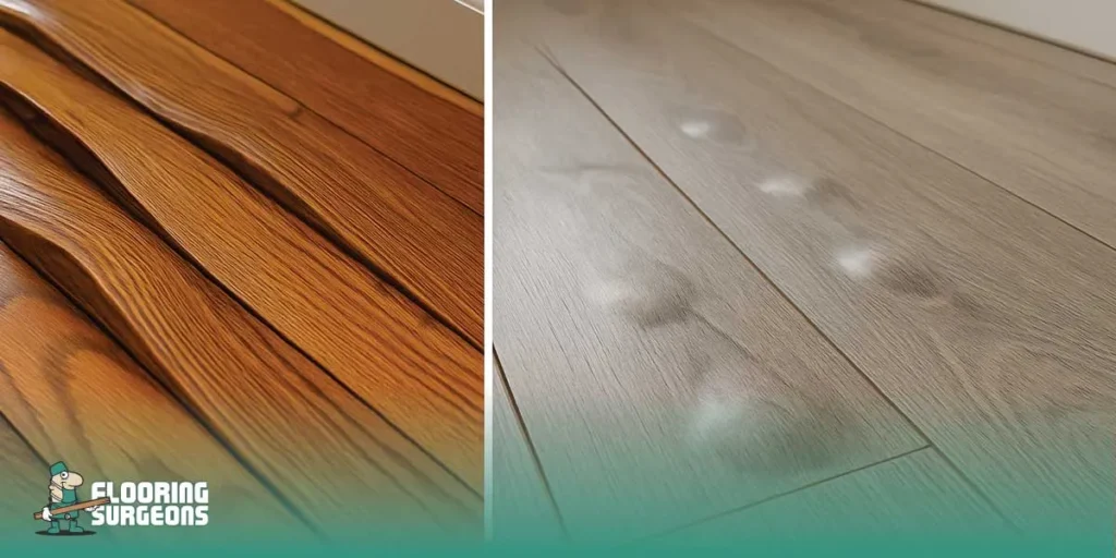 Why Would Laminate Flooring Bubble Wood Floor Bubbling Up vs Laminate Bubbling