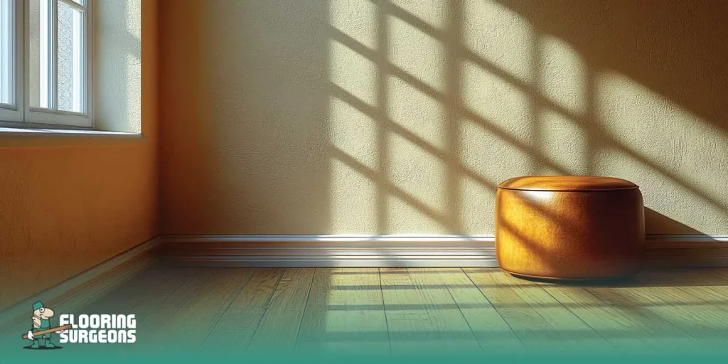 how to make a room look bigger with flooring Choosing light-colored flooring to make the space larger