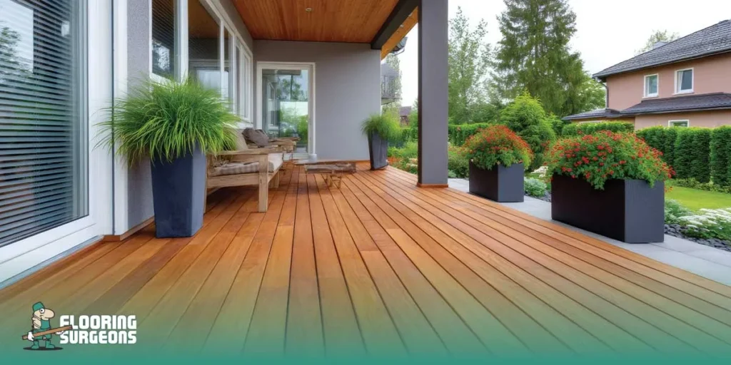 can vinyl flooring be used outdoors Outdoor luxury vinyl
