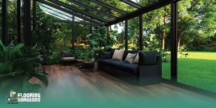 can vinyl flooring be used outdoors Installing luxury vinyl outdoors
