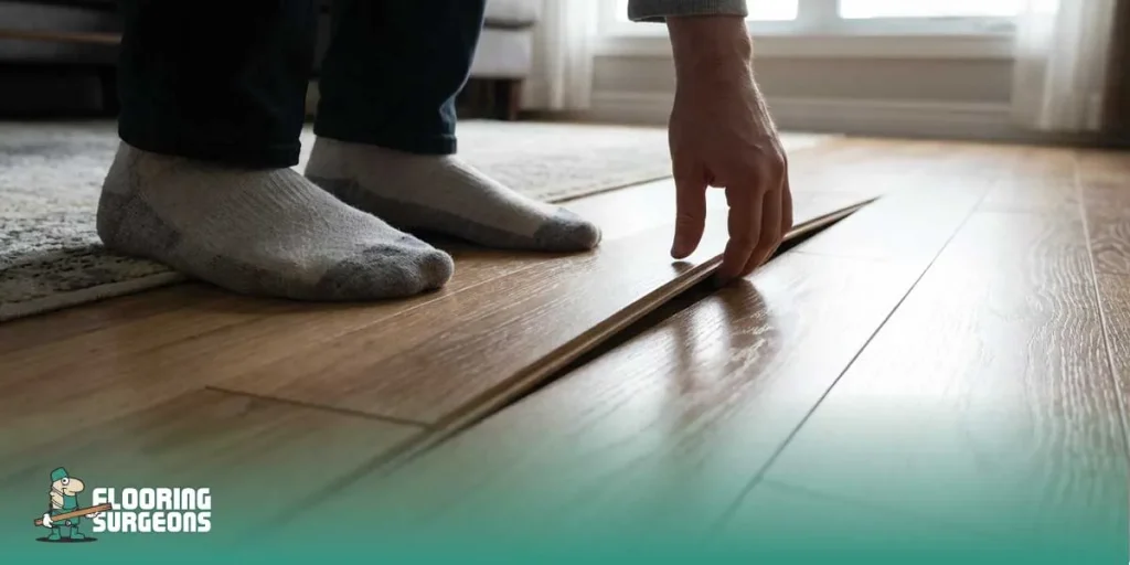 A hollow-sounding floor