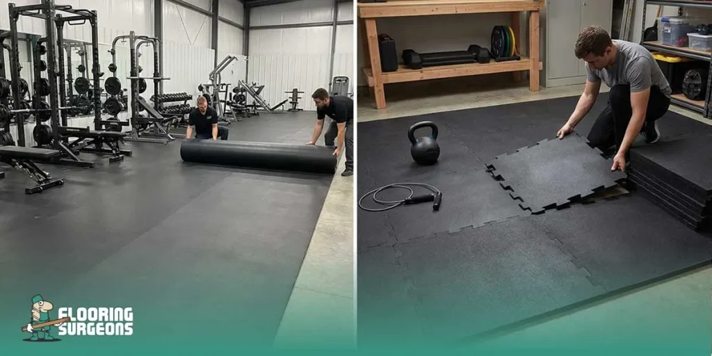 Are Gym Floors Better with Rolls or Tiles