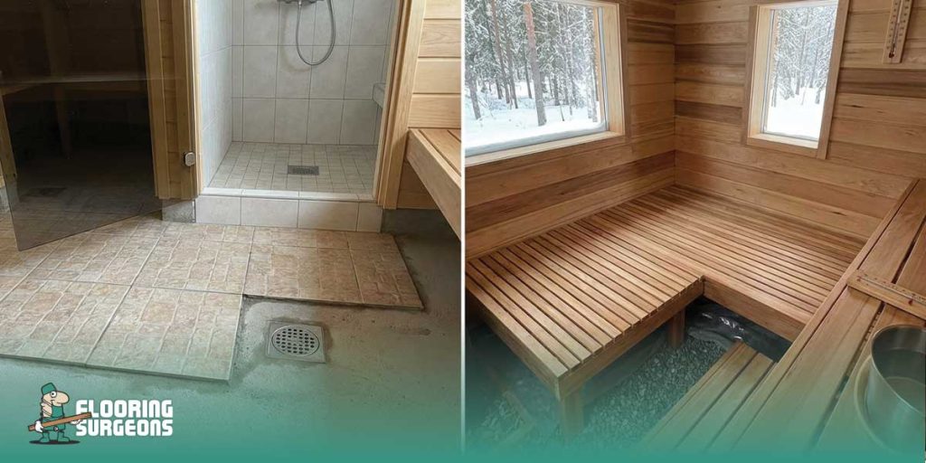 Best Floor for a Sauna