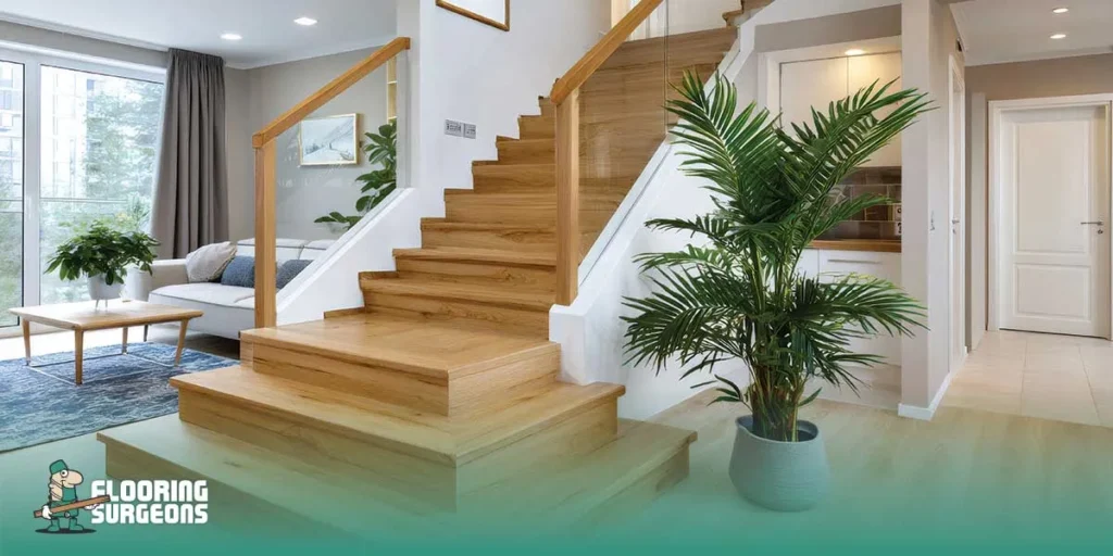 stair landing flooring