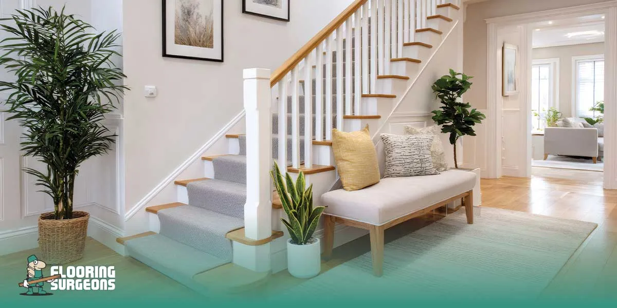 How do you measure stairs for carpet