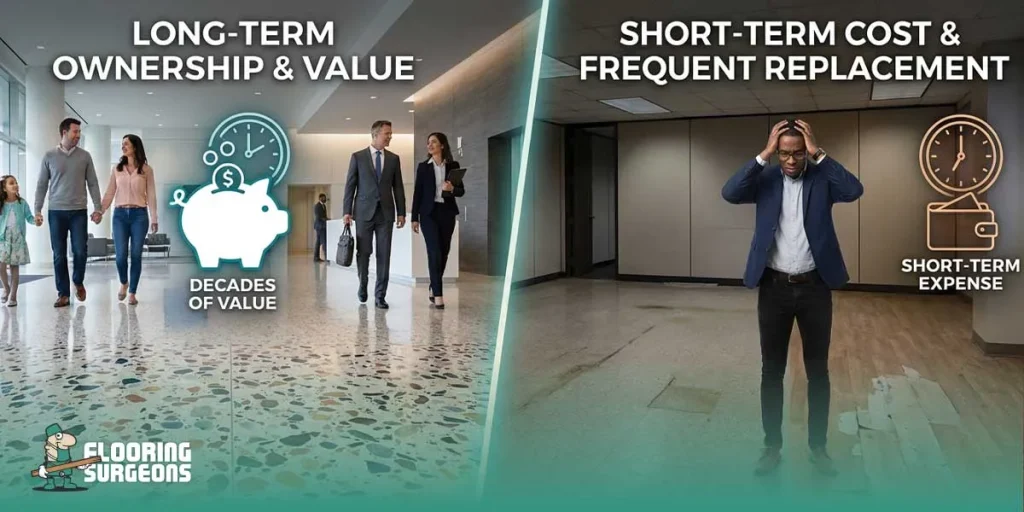 Is Terrazzo Flooring Expensive Choosing terrazzo flooring