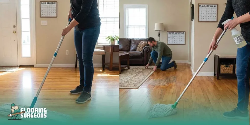 Clean and Maintain Lacquered Floors