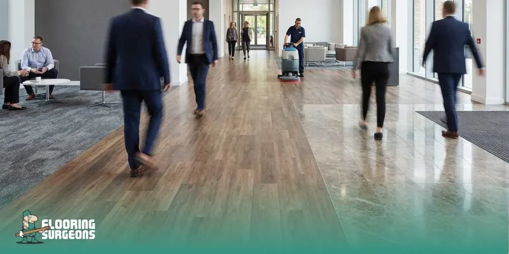 Best Types of Commercial Flooring Commercial Flooring Types for High-Traffic Areas