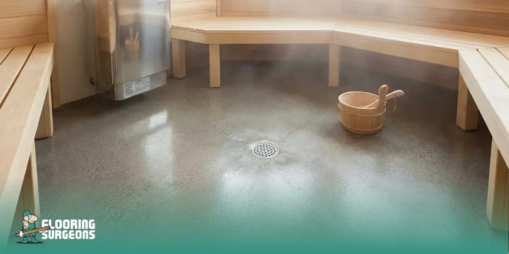 Concrete Sauna Floors 