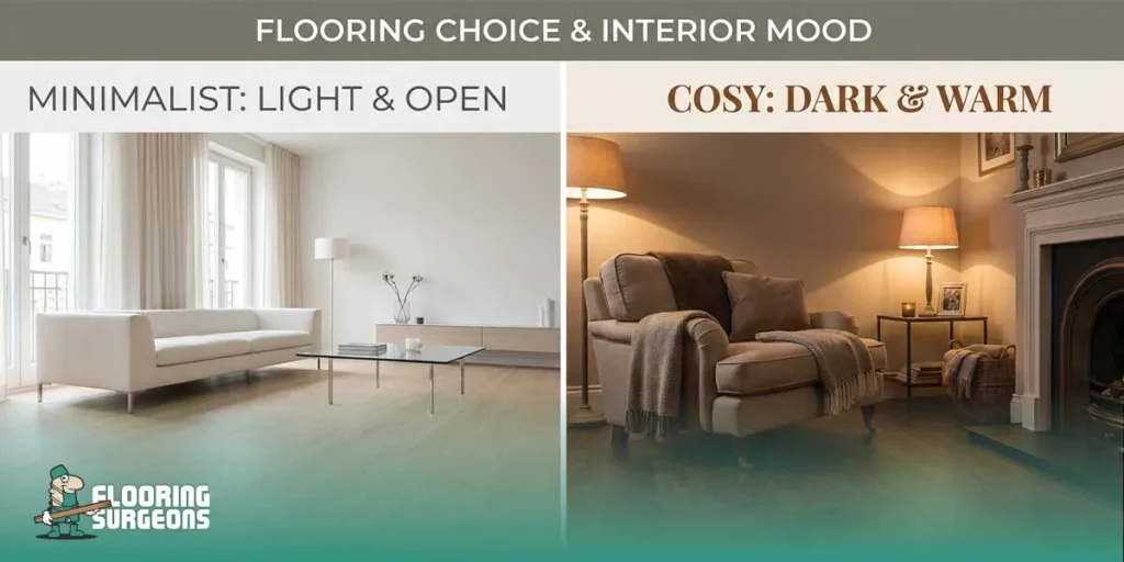 Flooring Colour Choices for Minimalist Interiors