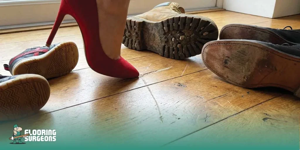 High-Risk Shoe Types That Quickly Damage Wooden Floors
