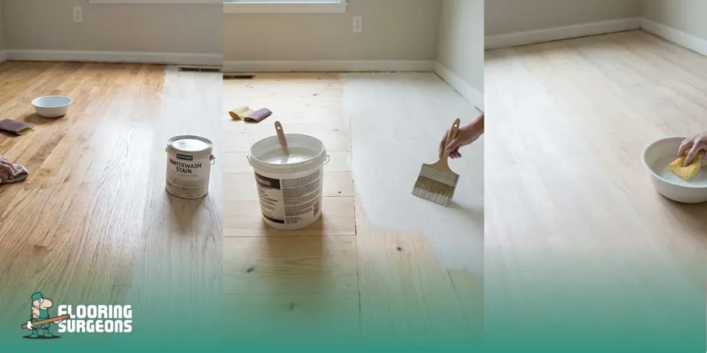 How to Whitewash Hardwood Floors 