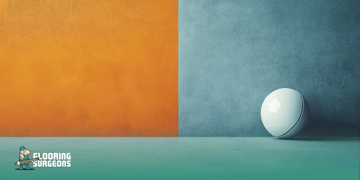 Orange and Blue Decor Ideas and the Best Flooring Choices