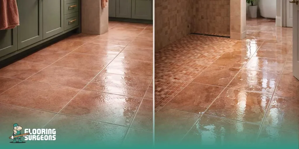 Replace Slippery Bathroom Tiles