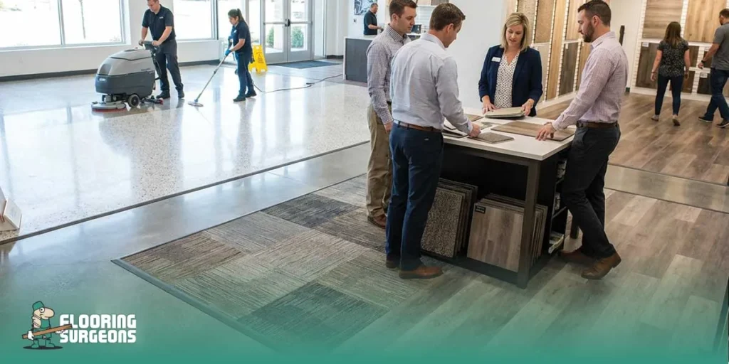 Best Types of Commercial Flooring Right Commercial Flooring for Your Space