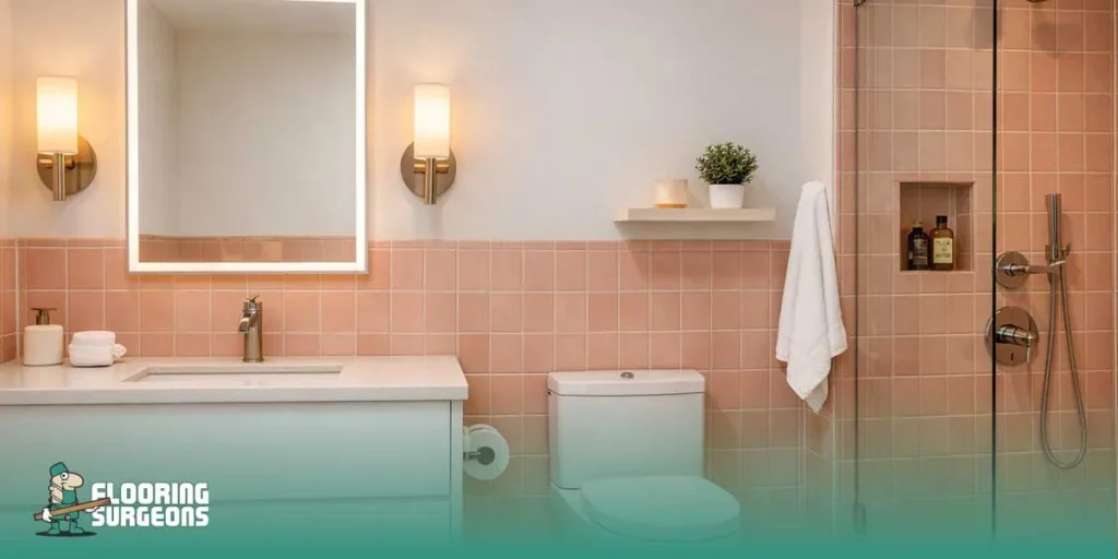 Stone-look porcelain floors