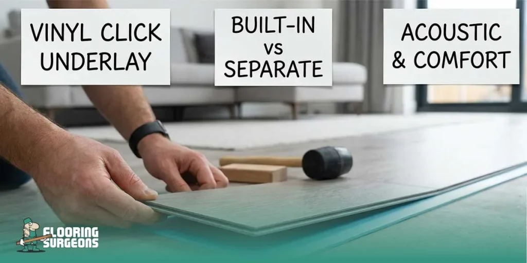 Underlay for Vinyl Click 