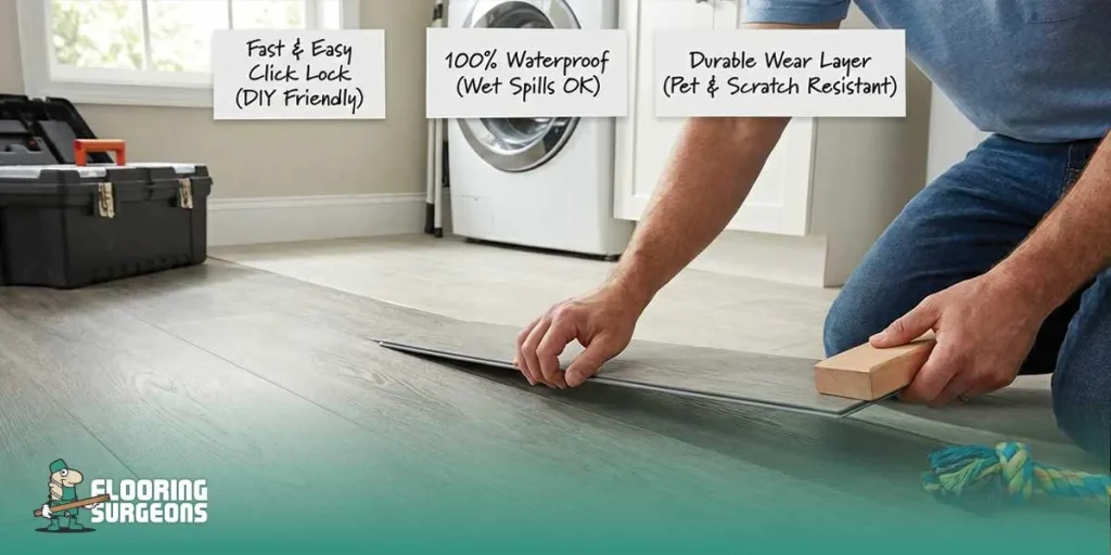 Vinyl Click Flooring Benefits 