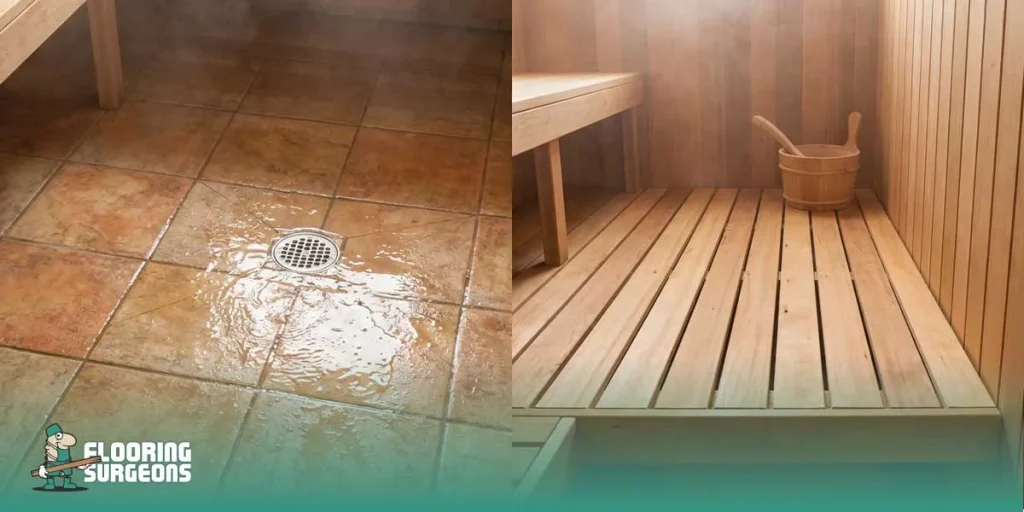 What Is the Best Floor Material for a Sauna