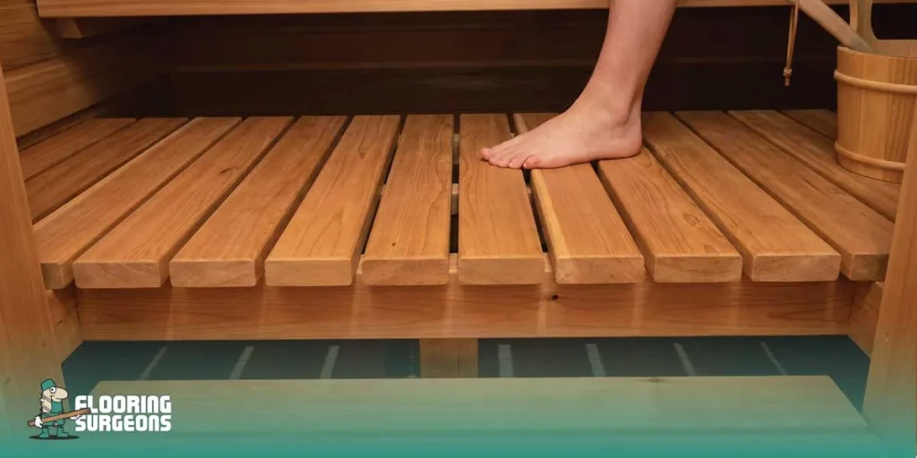 Wood Sauna Floors 
