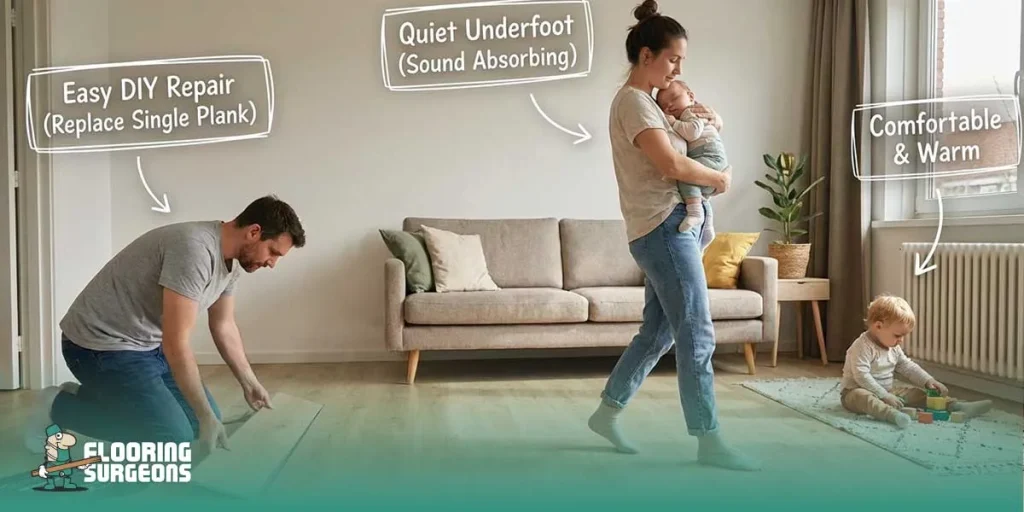 benefits of click vinyl