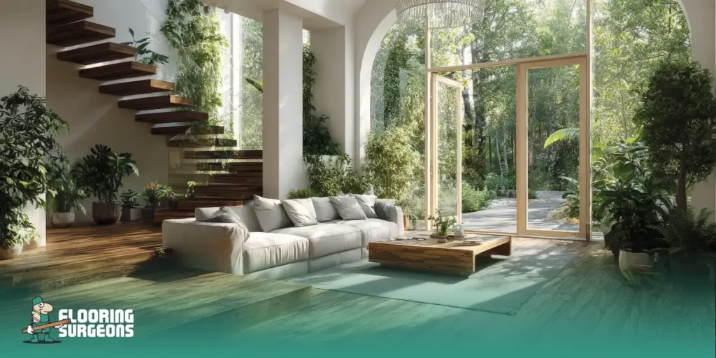 Best Biophilic Flooring Ideas for Living Rooms