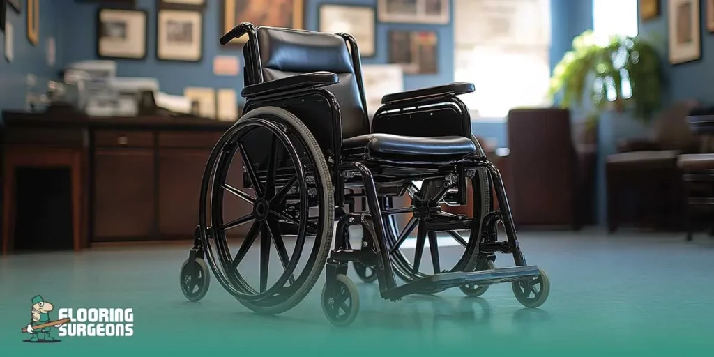 best flooring for wheelchair use