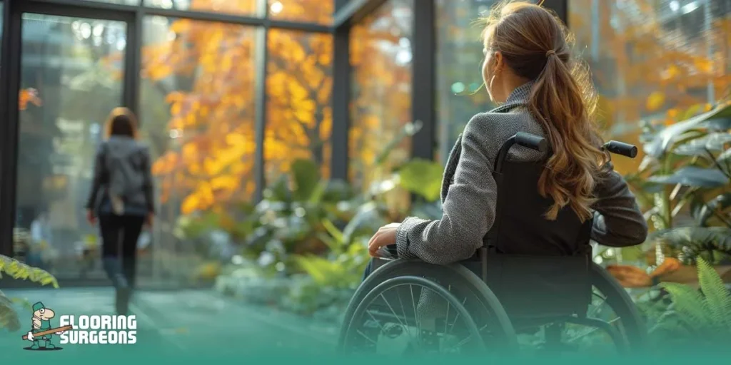 best flooring for wheelchair users