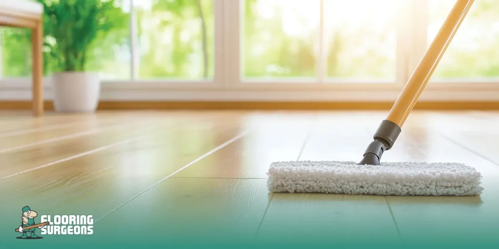 how to clean a cork floor