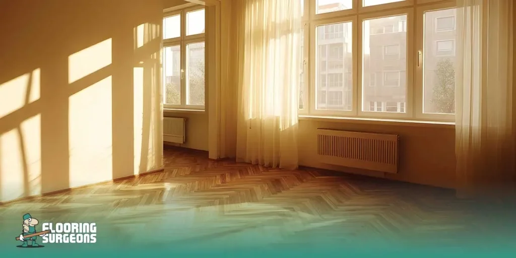 different flooring in different rooms