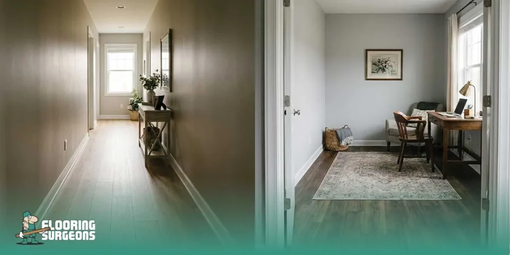 direction of the vinyl planks