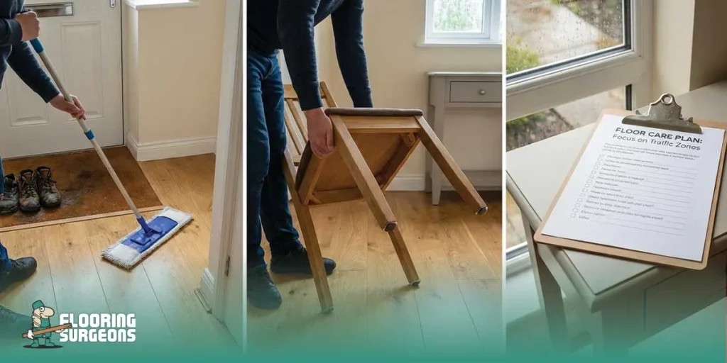 fitting and maintaining lacquered wood floors