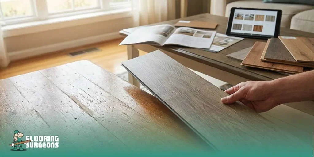 flooring damage signs